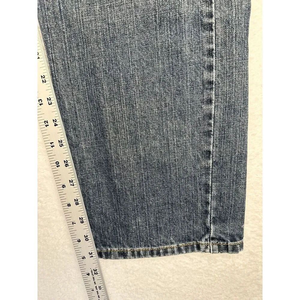 Levis 505 Jeans Men's 34x32 (Fits 35x31) Blue Denim Regular Fit‎ Straight Leg
